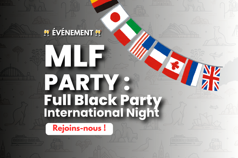 International Night – Full Black Party