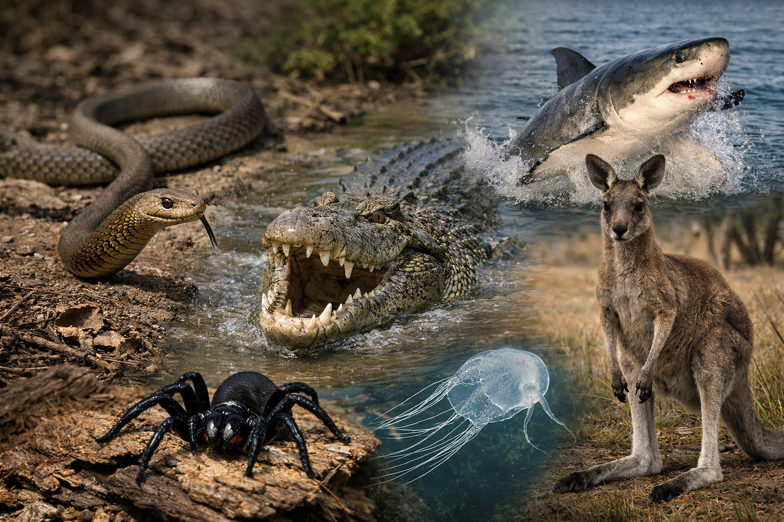 Animaux Dangereux en Australie : Guide Complet PVT 2026 (Spoiler : Tu Vas Survivre)
