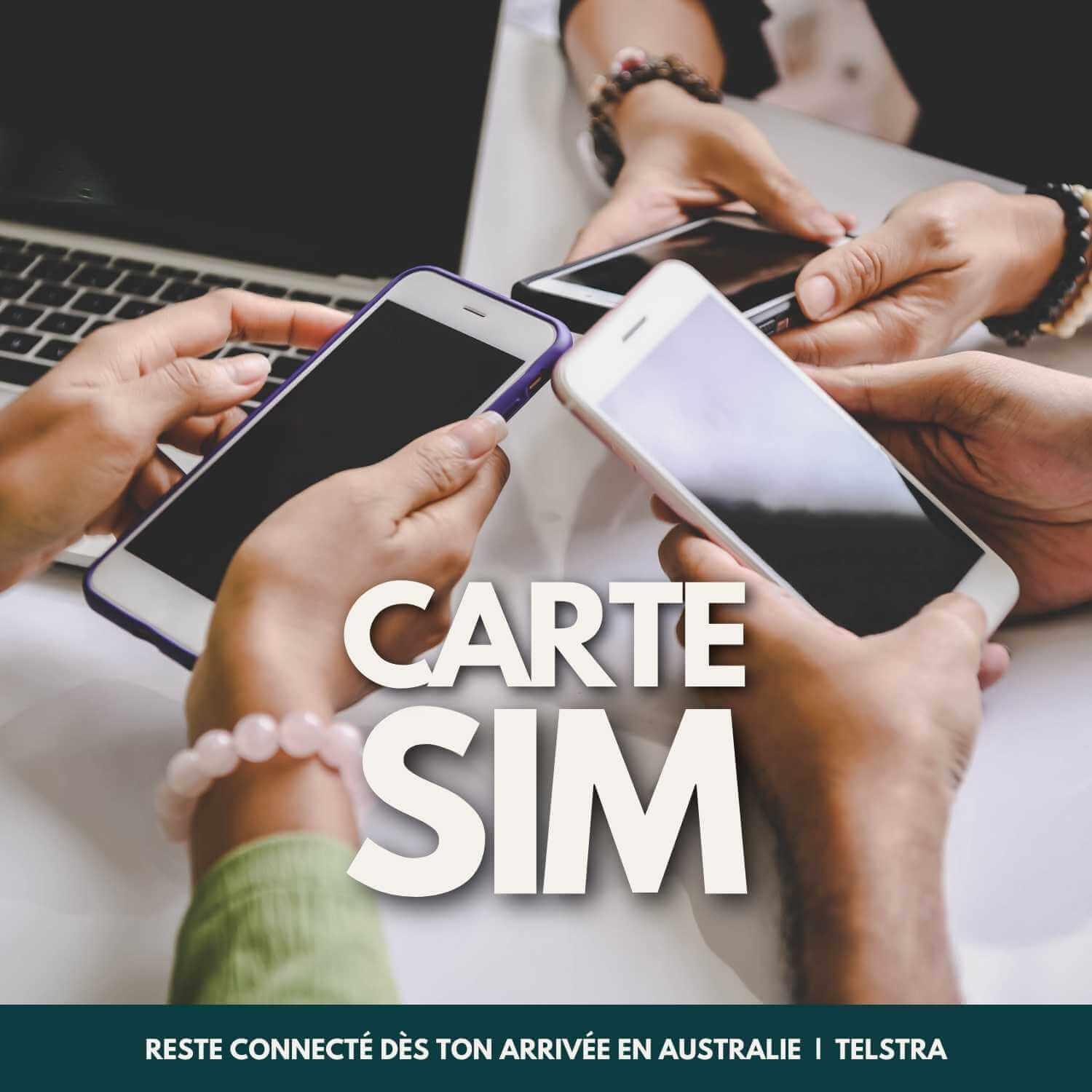 Carte Sim Australienne - My Little France