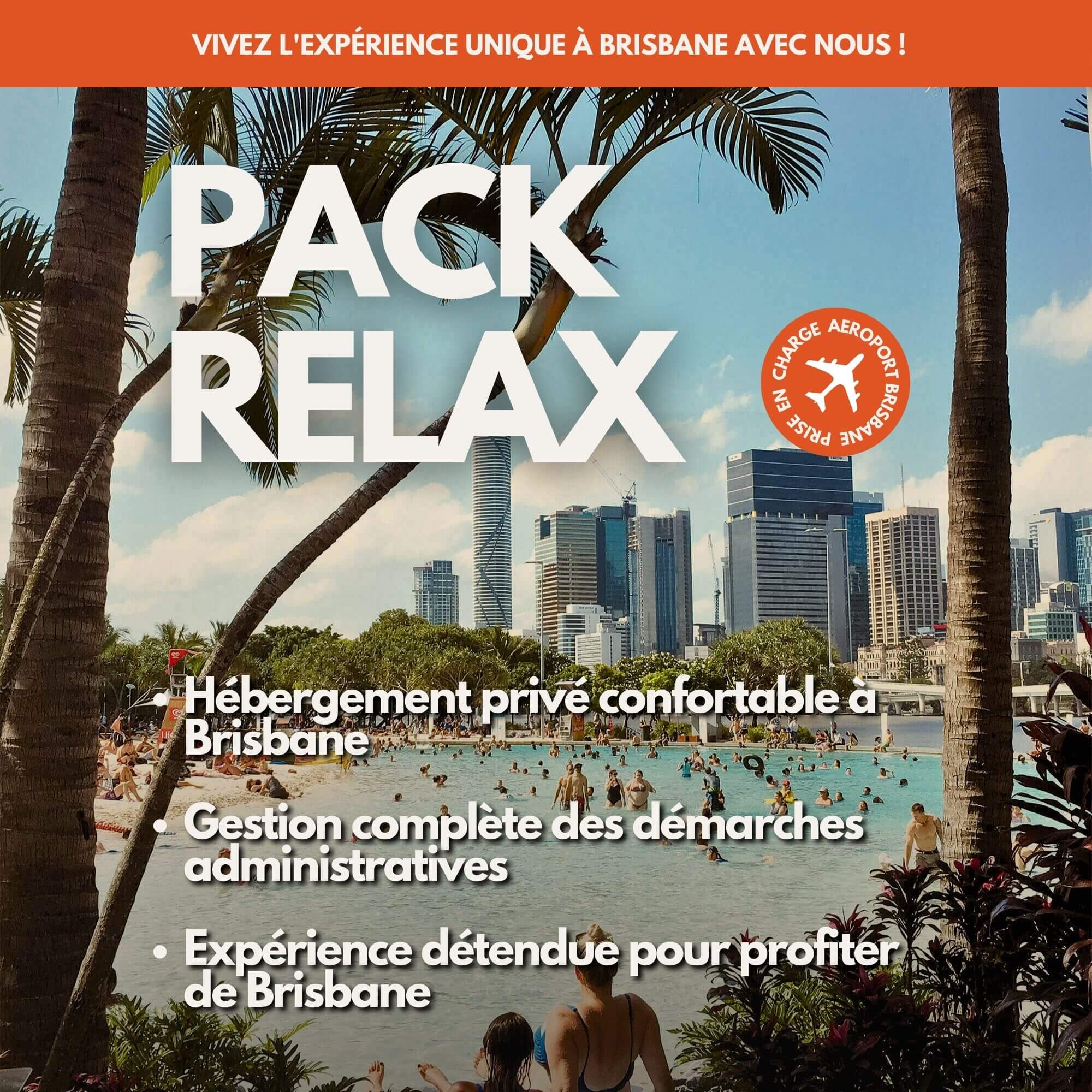 Pack Relax: Jobs et logement